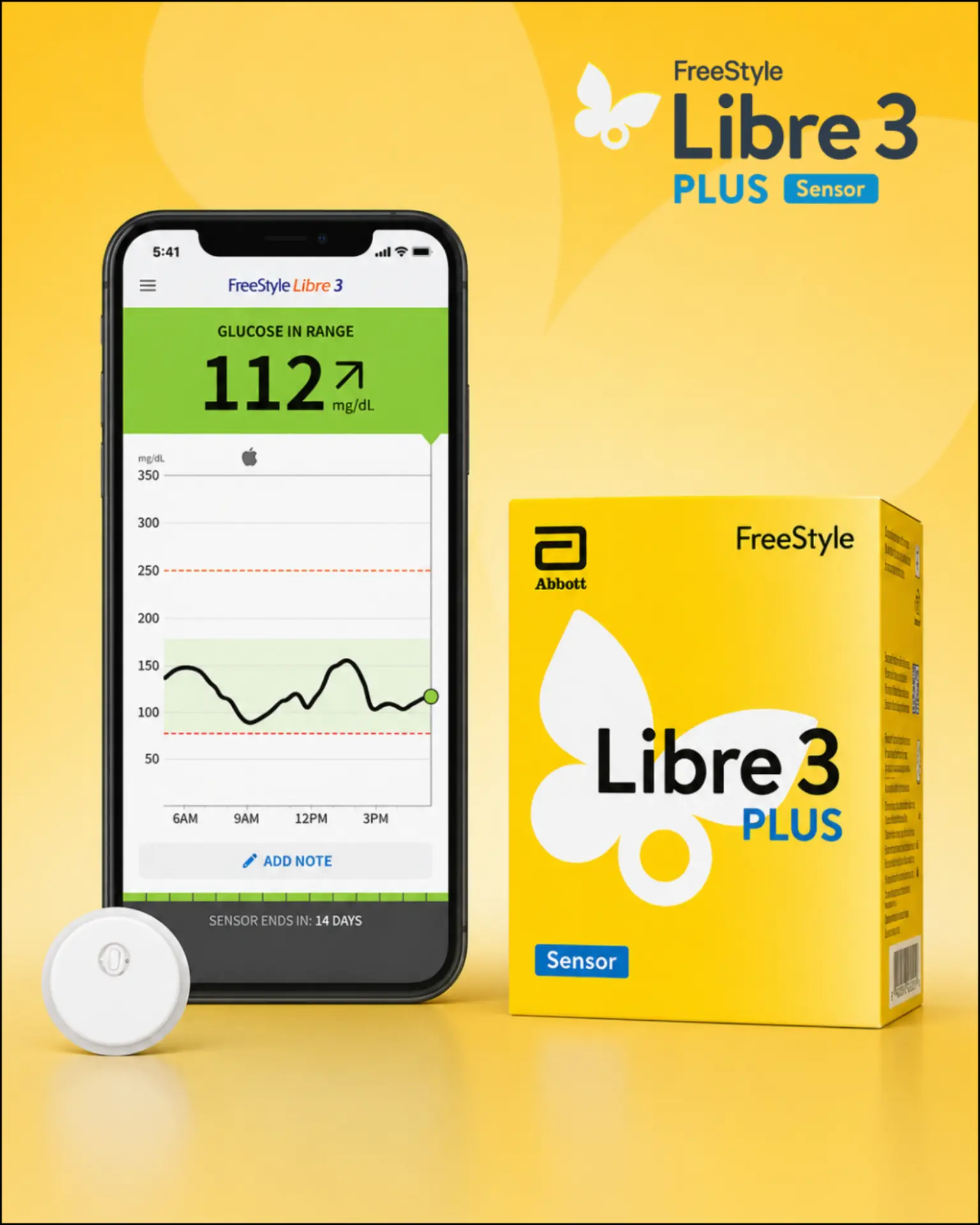 FreeStyle Libre 3 Plus sensor ad creative